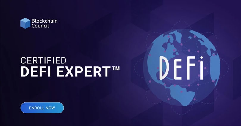dark background with text for Certified Blockchain Expert - Blockchain Council