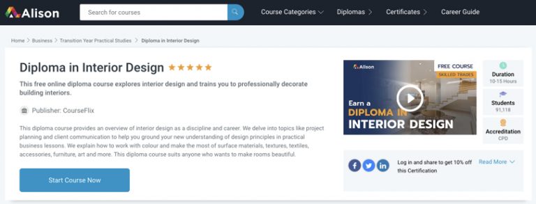 15 Best Interior Design Courses Online 2026 | Courselounge